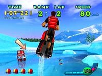 une photo d'Ã©cran de Wave Race Blue Storm sur Nintendo Gamecube